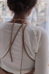 BASERANGE Long-sleeved patchwork top T-shirt series Portugal BAS-TOGN-CG-AU23-UNDYED